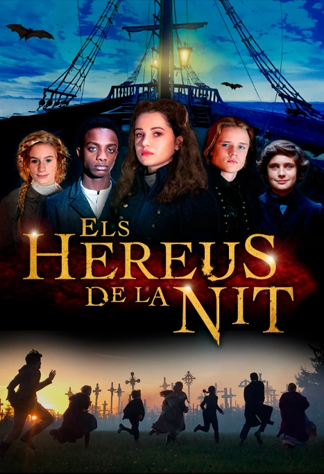 Cartel de Els hereus de la nit (T2) (v. cat)