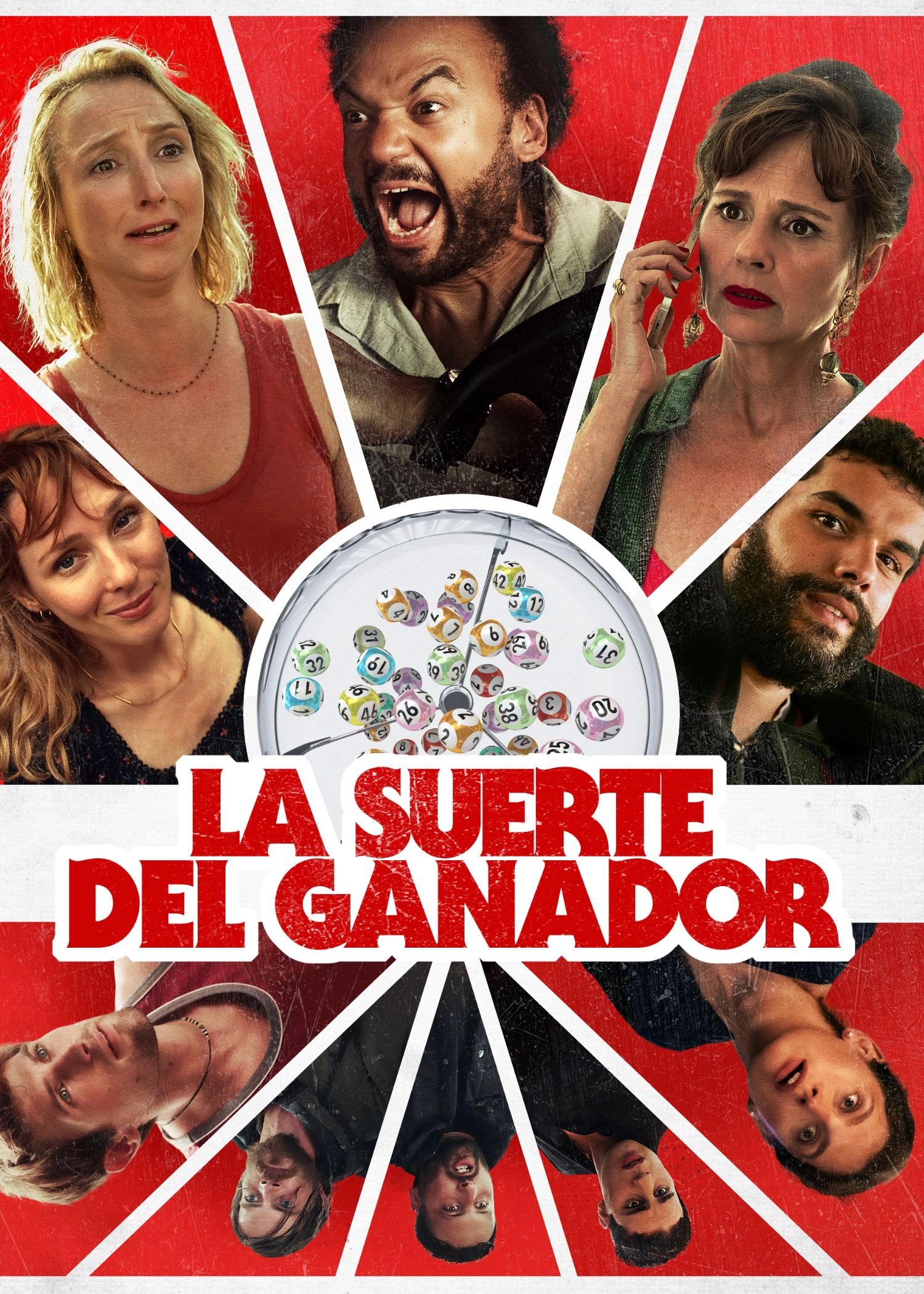 Cartel de Heureux gagnants (v. cat)