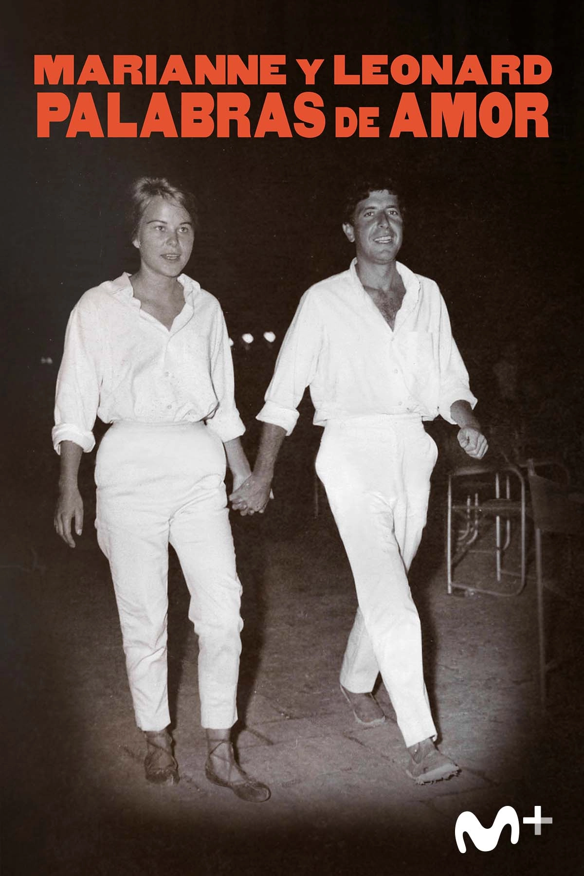 Cartel de Marianne y Leonard: Palabras de amor